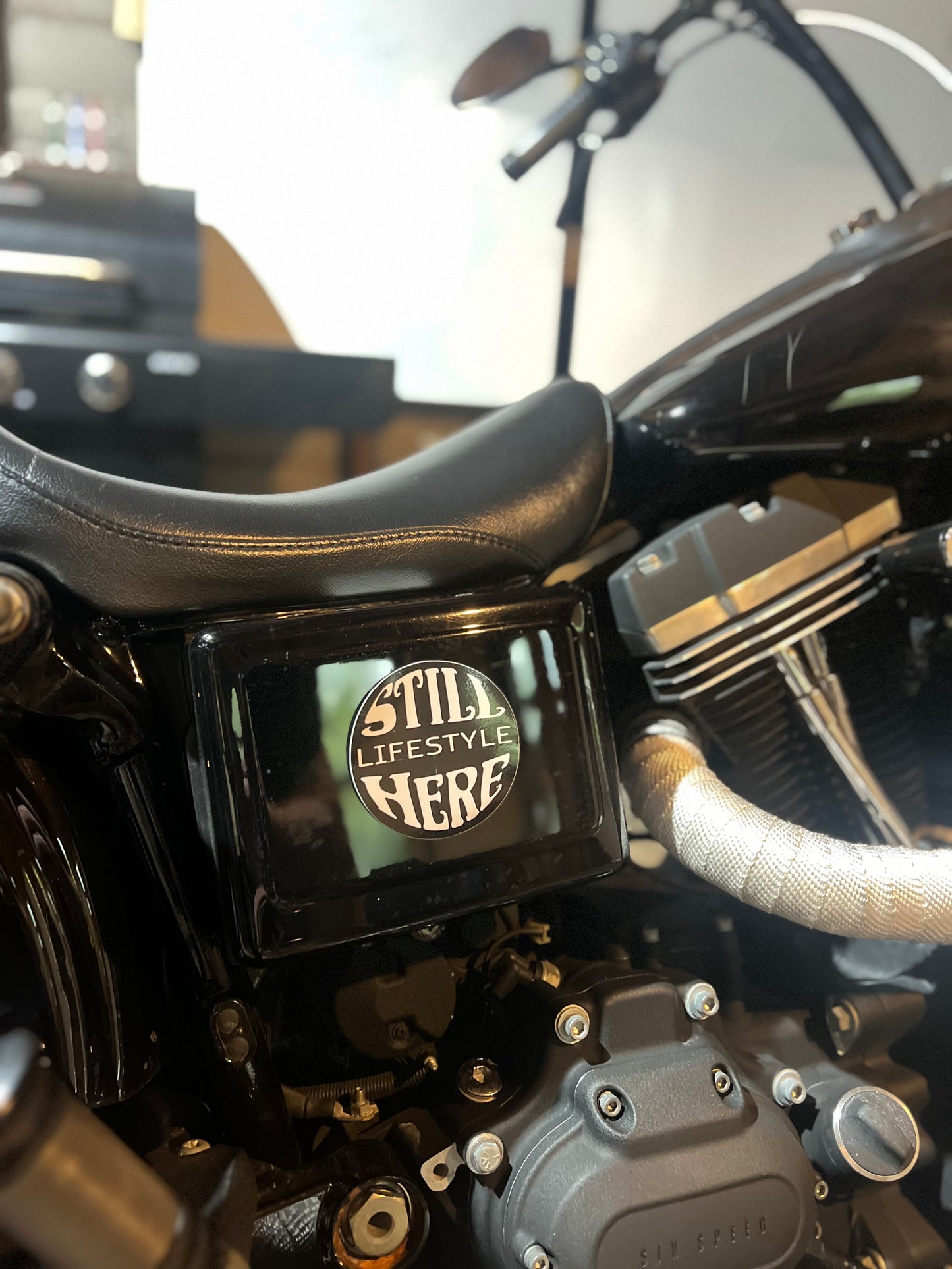Still Here Lifestyle Logo Sticker