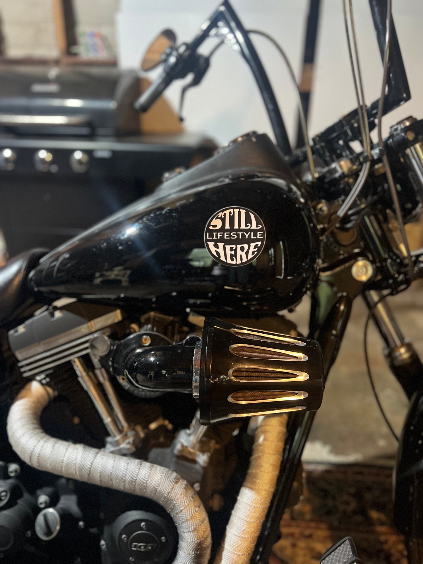 Still Here Lifestyle Logo Sticker